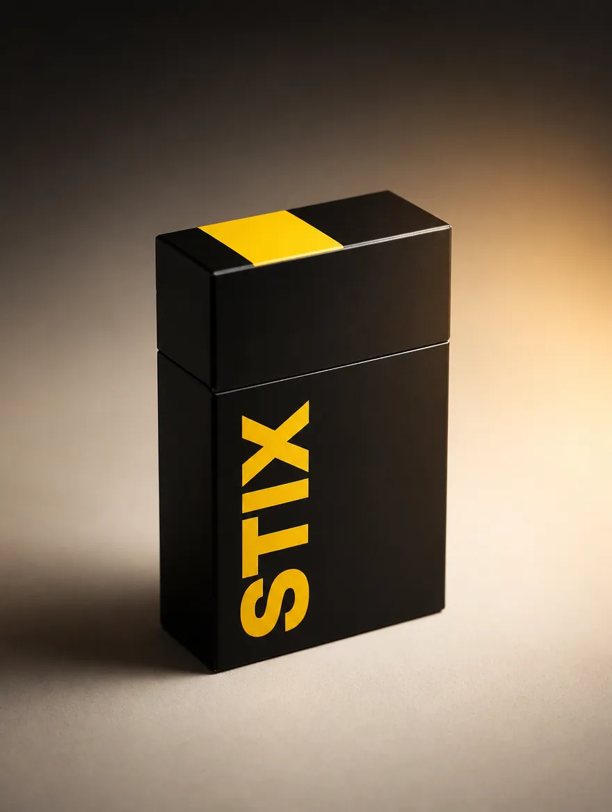 Stix Energize pack, closed, studio hero